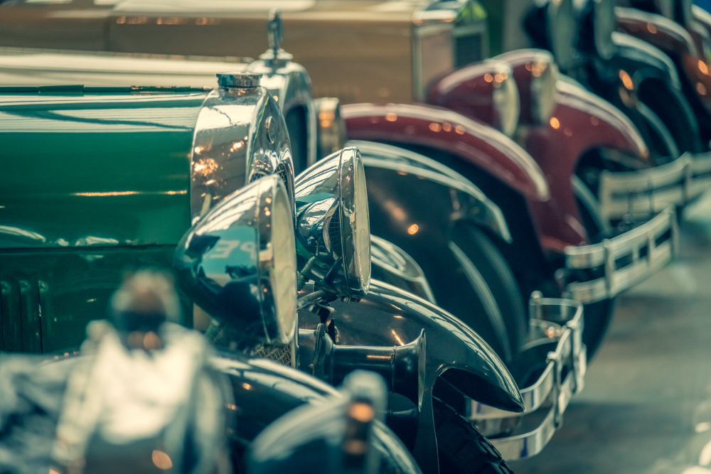 Mille miglia old cars